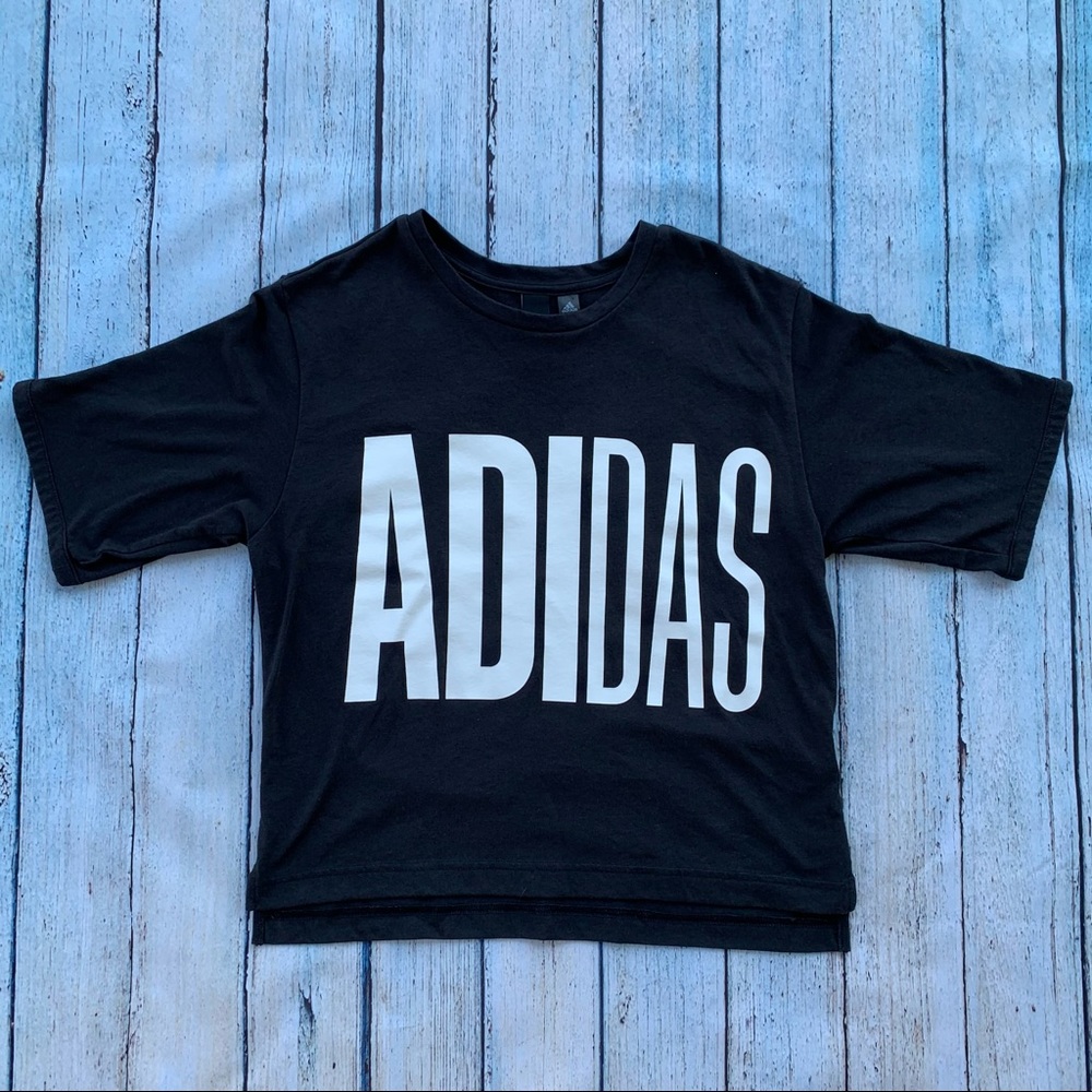 ~ADIDAS~ Crop Tee - Picture 2 of 4